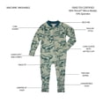 thumbnail image 3 of Member's Mark Baby 2-Pack Convertible Pajamas, 3 of 7