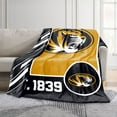 thumbnail image 2 of Logo Brands Missouri Tigers 60"x70" Super Plush Blanket, 2 of 6