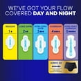 thumbnail image 2 of Always Maxi Overnight Pads with Wings, Size 4, 84 ct., 2 of 10
