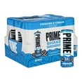 thumbnail image 1 of Prime 32g Protein Ultra-Filtered Milk Shake, Cookies and Cream, 11 fl. oz., 12 pk., 1 of 8