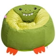 thumbnail image 2 of Posh Creations Dinosaur Bean Bag Chair for Kids, 2 of 6