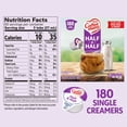 thumbnail image 5 of Coffee mate Half & Half Liquid Creamer Singles, 0.3 fl. oz., 180 ct., 5 of 6