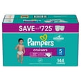 thumbnail image 1 of Pampers Cruisers Stay-Put Fit Diapers, Sizes:3-7, 1 of 11