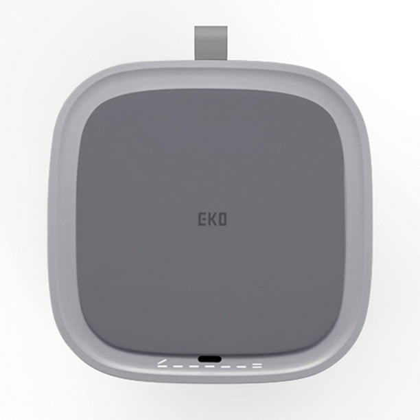 EKO Morandi Motion Sensor Trash Can, Matte Black (3.17Gal, 12L