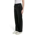 thumbnail image 2 of Halston Women's Velour Ribbed Pant, 2 of 7