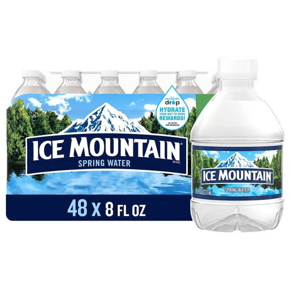 Ice Mountain 100% Natural Spring Water 8 fl. oz., 48 pk.