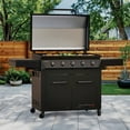 thumbnail image 2 of Nexgrill Daytona Pro 5-Burner NitroGuard Propane Gas Griddle w/ Cover, 2 of 12