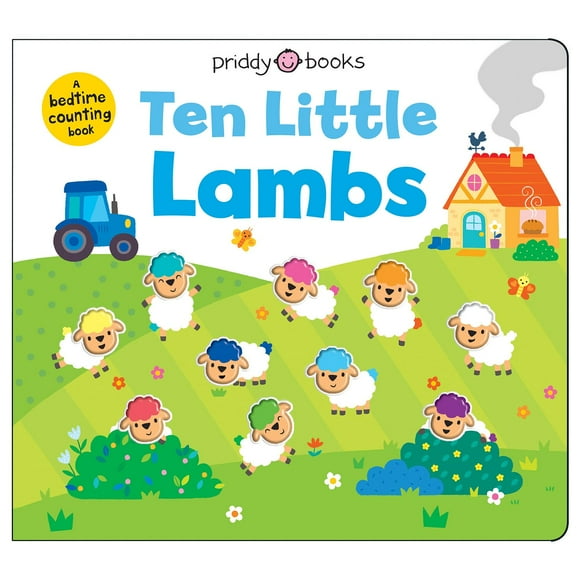 Ten Little Lambs, Board Book