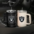 thumbnail image 6 of Logo Brands Las Vegas Raiders 40 oz. Stainless Steel Tumbler Set, 6 of 6
