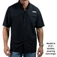 thumbnail image 5 of Habit Men's Short Sleeve 50+ UPF Fishing Shirt, 5 of 6