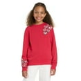 thumbnail image 1 of Scotch & Soda Girls Valentine's Day Crewneck Sweatshirt, 1 of 10