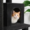 thumbnail image 8 of Multi-Functional Cat Tower, 73.6 in., Dark Grey, 8 of 10