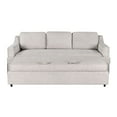 thumbnail image 4 of Serta Harvard Linen Fabric Convertible Sofa, 4 of 13