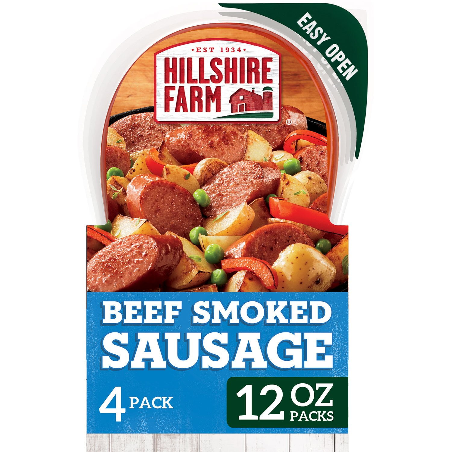 Hillshire Farm Beef Smoked Sausage Bundle Pack 48