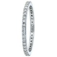 thumbnail image 4 of Round Cut Diamond Eternity Band in 14K Gold, 4 of 6