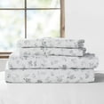 thumbnail interactive-video image 1 of Member's Mark 300-Thread-Count 100% Organic Cotton Printed Sheet Set, Assorted Sizes, 1 of 6