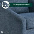 thumbnail image 5 of Studio Living Hanna Swivel Accent Chair, 5 of 7
