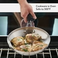 thumbnail image 4 of KitchenAid 3-Ply Base Stainless Steel Cookware Induction 2-Piece Fry Pans Set, Brushed Stainless Steel, 4 of 9