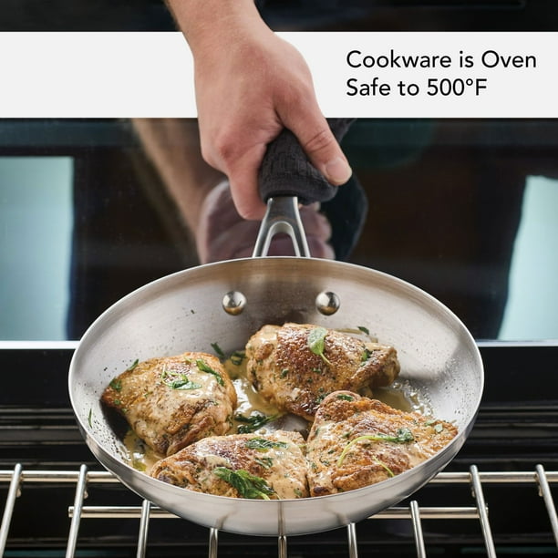 KitchenAid 3-Ply Base Stainless Steel Cookware Induction 2-Piece