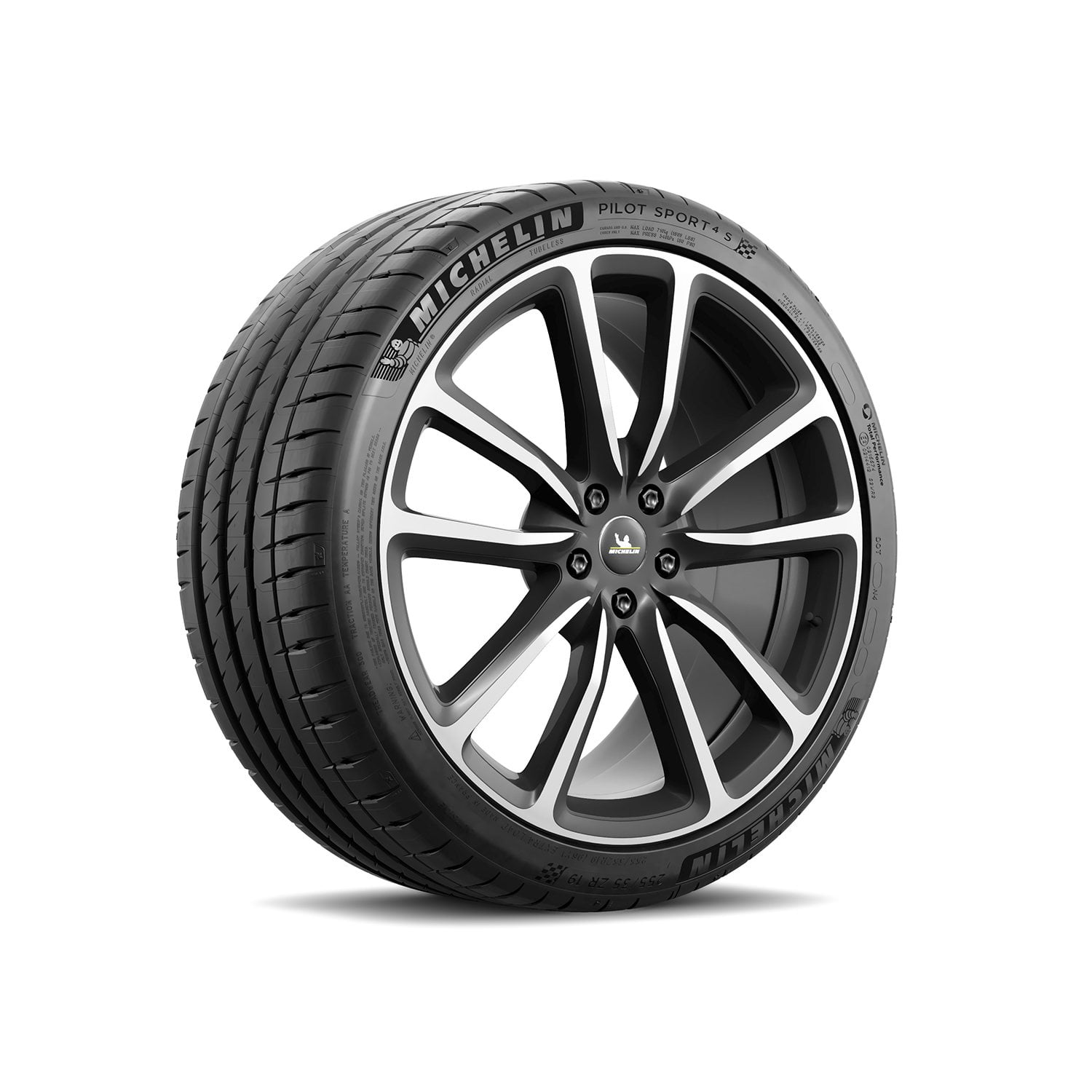 美品【MICHELIN PILOT SPORT 4 S 285/30ZR22】【MANSORY マンソリー 22インチ 10J5HPCD120+22】バリ溝 レクサスLS500用　(VVT242KS) クレジットカード QR決済可能 Michelin Pilot Sport 4S 285/30ZR22 Tire for sale online | eBay