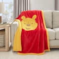 thumbnail image 1 of Licensed Characters Sherpa Backed Throw Blankets, 50" x 60", 1 of 5