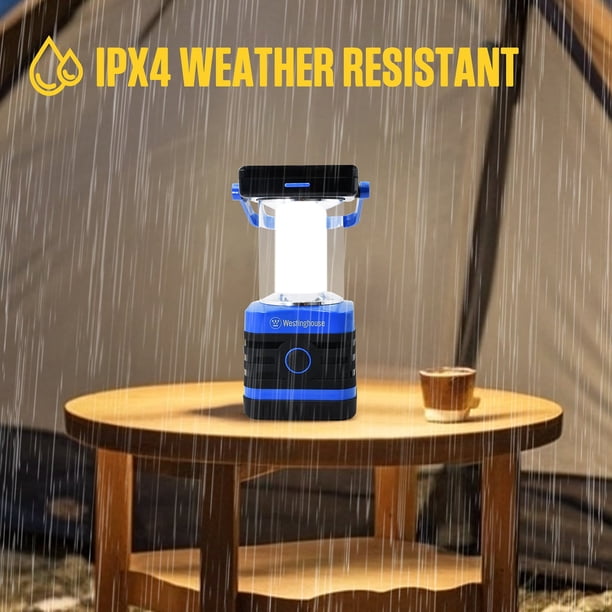 Westinghouse 1000 Lumen Solar Rechargeable LED Portable Lanterns