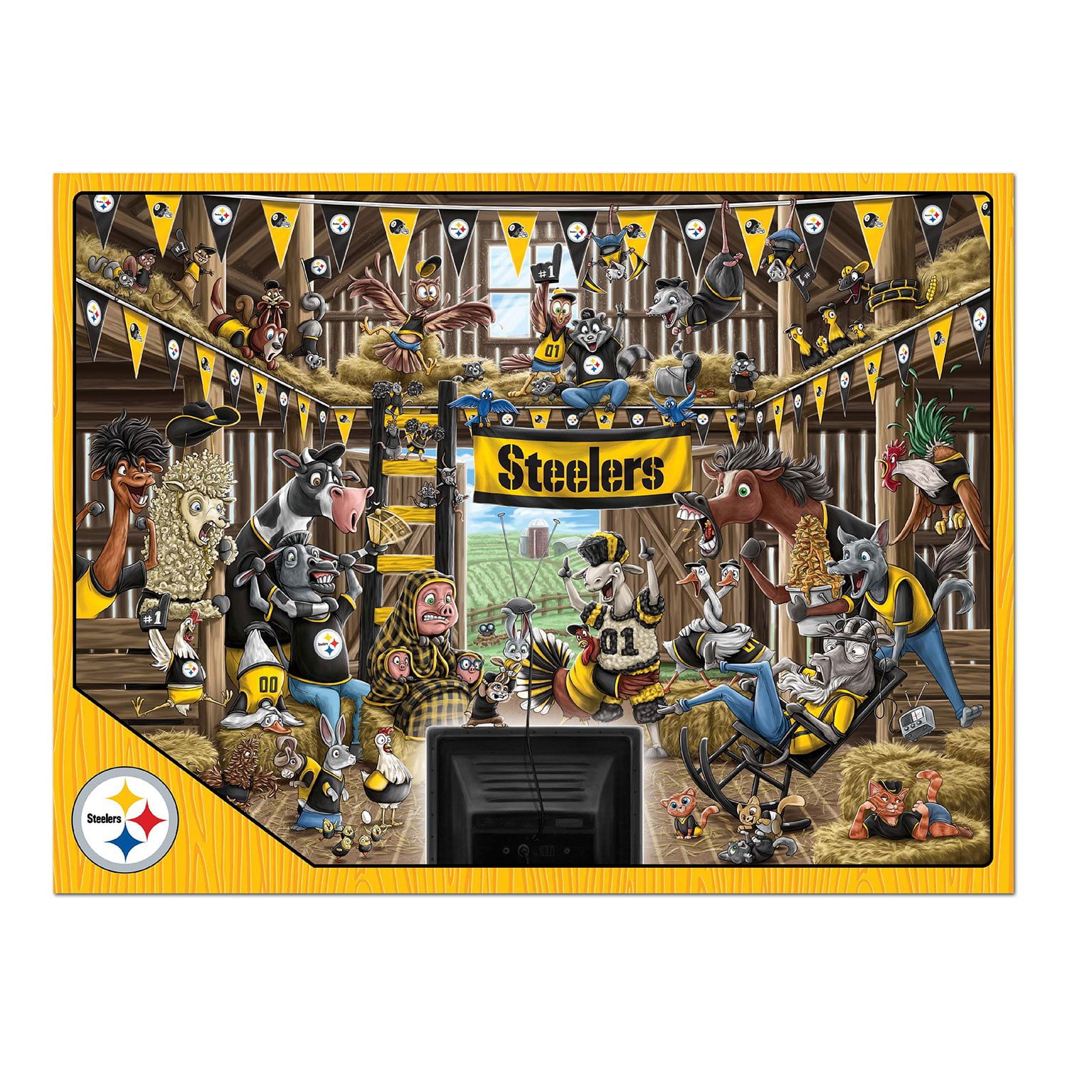 YouTheFan NFL 500 pc. Barnyard Fans Puzzle - Samsclub.com