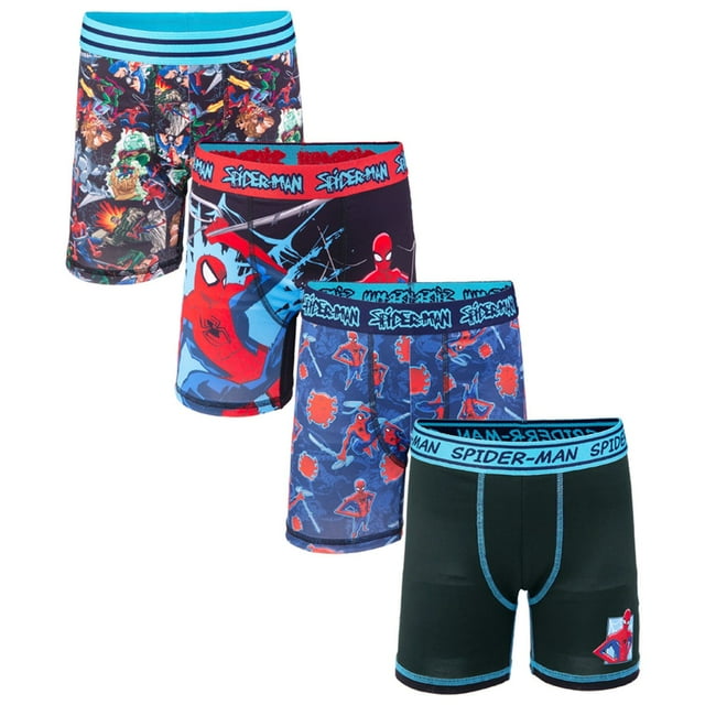Character Boys 4-Pack Athletic Boxer Brief