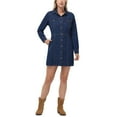 thumbnail image 1 of Frye Women's Long Sleeve Denim Mini Dress, 1 of 6