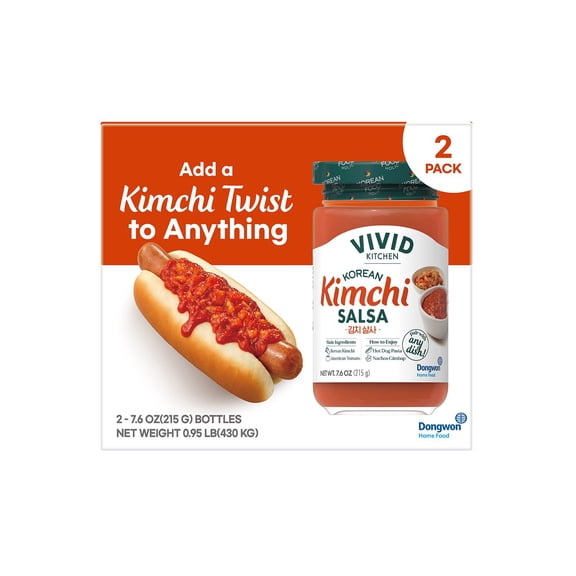 VIVID KITCHN Kimchi Salsa 7.6 oz., 2 pk.