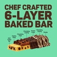thumbnail image 6 of Chef Robert Irvine's FITCRUNCH High Protein Baked Bar, Mint Chocolate Chip, 18 ct., 6 of 6