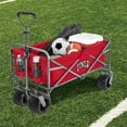 thumbnail image 1 of Smart Design NCAA Heavy-Duty Collapsible Sports Wagon, 1 of 5