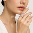 thumbnail image 6 of Oval Cut Solitaire Diamond Ring in 18K Gold, 6 of 7