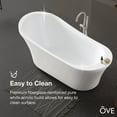thumbnail image 6 of OVE Decors 70" Skylar Freestanding Bathtub, 6 of 13