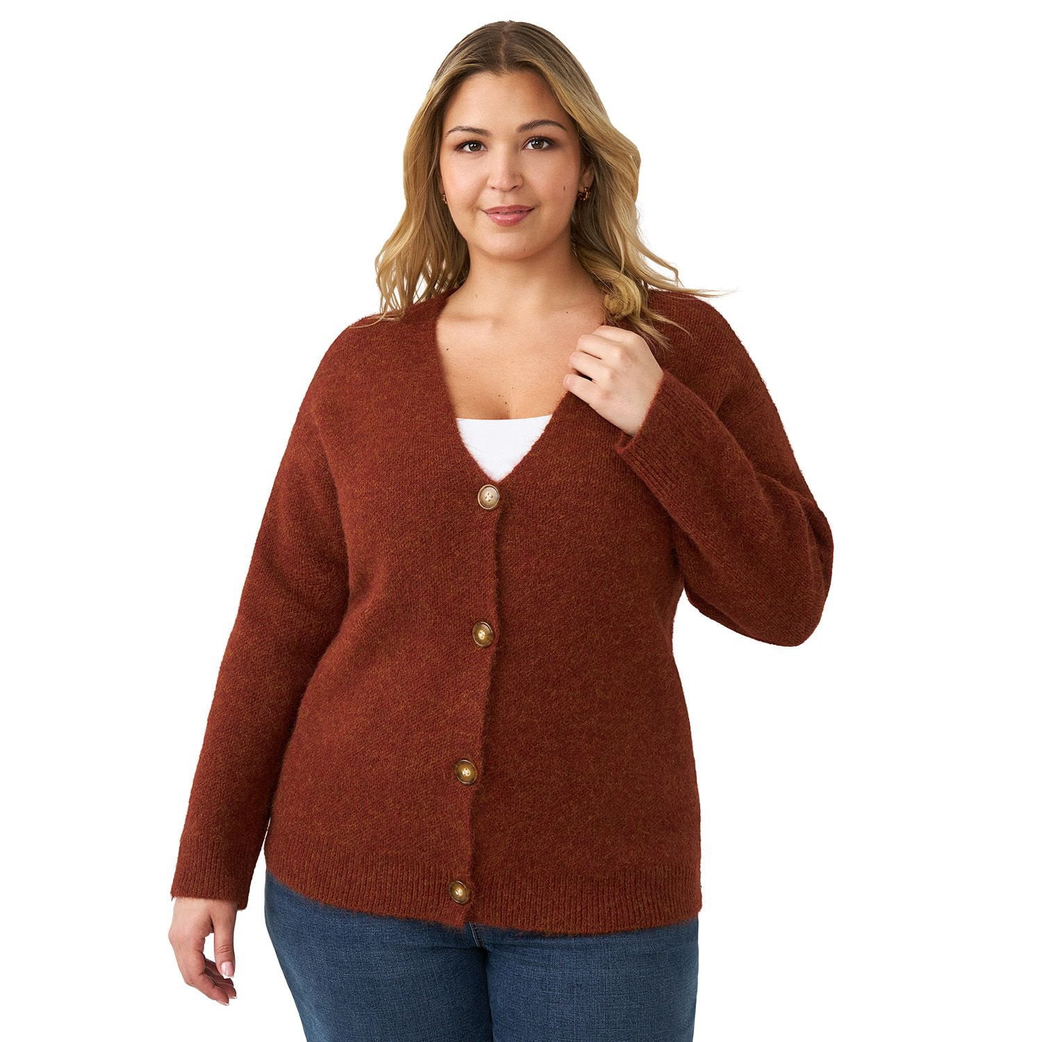 doublet wood yarn cardigan Doublet Cardigan YARN Digital BROWN Eden