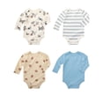 thumbnail image 2 of Member's Mark Baby 4-Pack Organic Cotton Bodysuit, 2 of 8