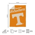 thumbnail image 5 of Logo Brands Tennessee Volunteers Luxe Dreams Throw, 60" x 80", 5 of 6