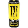 thumbnail image 3 of Monster Energy Rehab, Tea + Lemonade, Energy + Tea Energy Drink, 15.5 fl. oz., 24 pk., 3 of 4