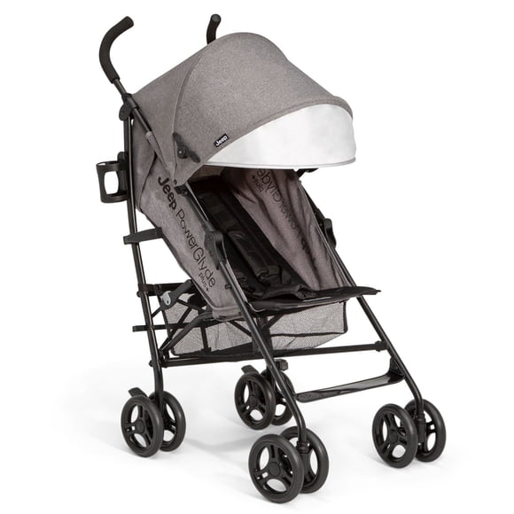 Jeep PowerGlyde Plus Stroller + Accessories, Choose Color