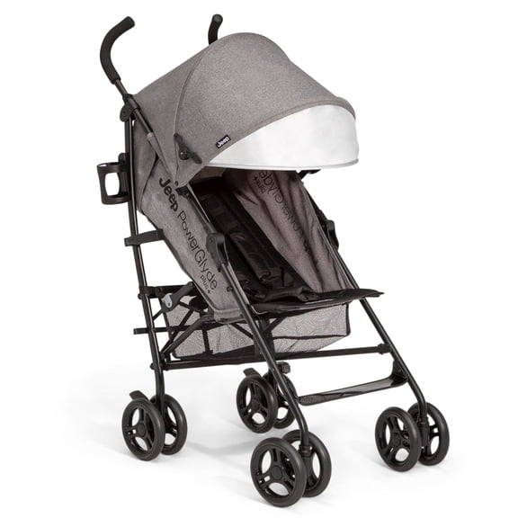 Jeep PowerGlyde Plus Stroller + Accessories, Choose Color
