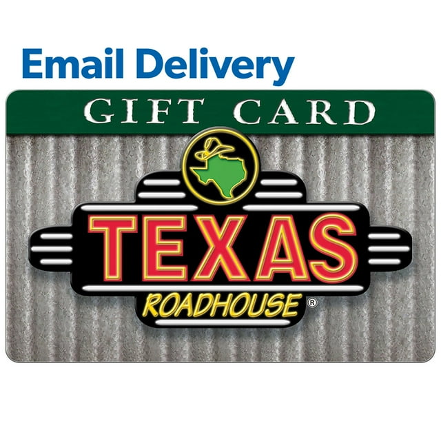 Texas Roadhouse Email Delivery Gift Card, Various Amounts - Samsclub.com