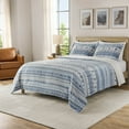 thumbnail image 1 of Member's Mark 3-Piece Printed Plush Comforter Sets, Assorted Sizes, 1 of 5