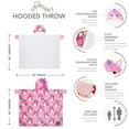 thumbnail image 5 of Kids Licensed 40" x 50" Hooded Throw with Sherpa Lining, 5 of 10