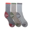 thumbnail image 3 of Omniwool 3-Pack Merino Wool Crew Hiking Sock, 3 of 8