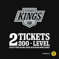 thumbnail image 1 of NHL Los Angeles Kings, Two (2) 200-Level Tickets eVoucher, 1 of 1
