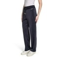 thumbnail image 2 of Halston Women's Velour Ribbed Pant, 2 of 7