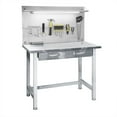 thumbnail image 1 of Seville Classics UltraHD Stainless Steel LED Lighted Workcenter, 1 of 10