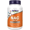 thumbnail image 1 of NOW Supplements NAC N-Acetyl Cysteine 600 mg. with Selenium & Molybdenum Capsules 250 ct., 1 of 3