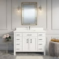 thumbnail image 3 of Studio Bathe Calais 48-inch Bathroom Vanity With Engineered Stone Countertop, 3 of 9