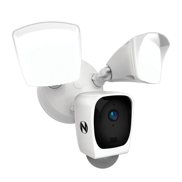 Night Owl Wi-Fi Metal Floodlight Deterrence HD+ Camera with 2-Way Audio and 64GB MicroSD Card